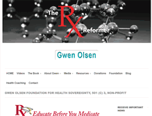Tablet Screenshot of gwenolsen.com